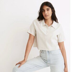 Rivet and Thread Gray Polo Shirt | Madewell | Size XL